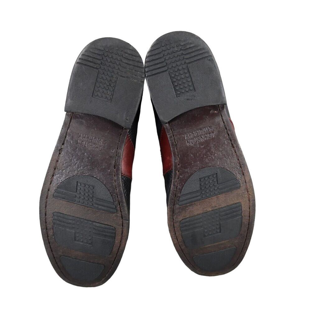 Johnston & Murphy Shoes Mens 10 Loafers Tassel Fringe Moccasin Leather Classic - Picture 10 of 13